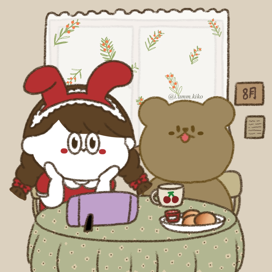 키코작가님 포트폴리오 [tea time]