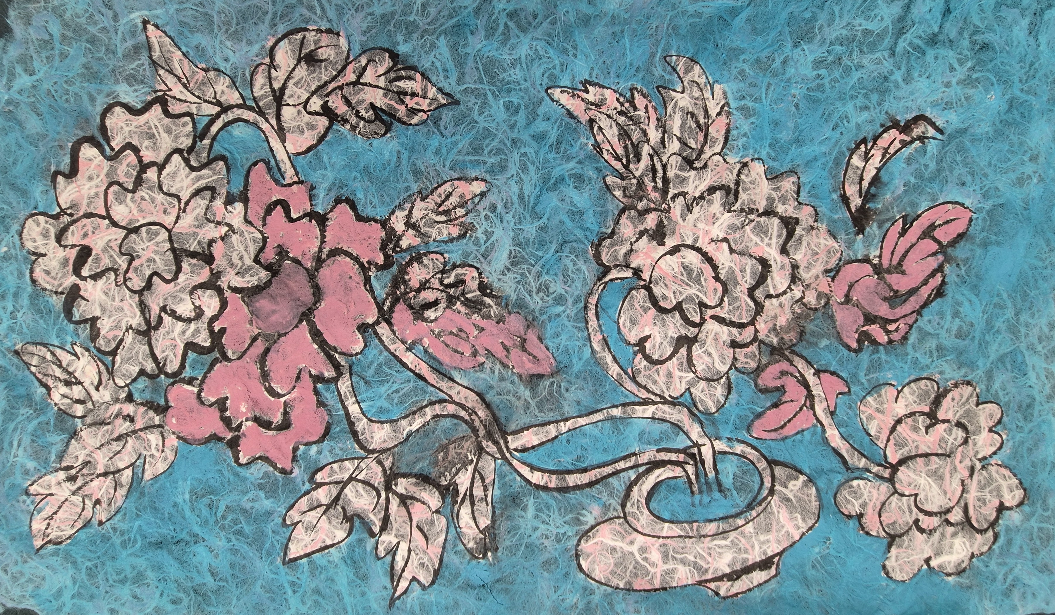 김정순작가님 포트폴리오 [모란꽃이 피었습니다]